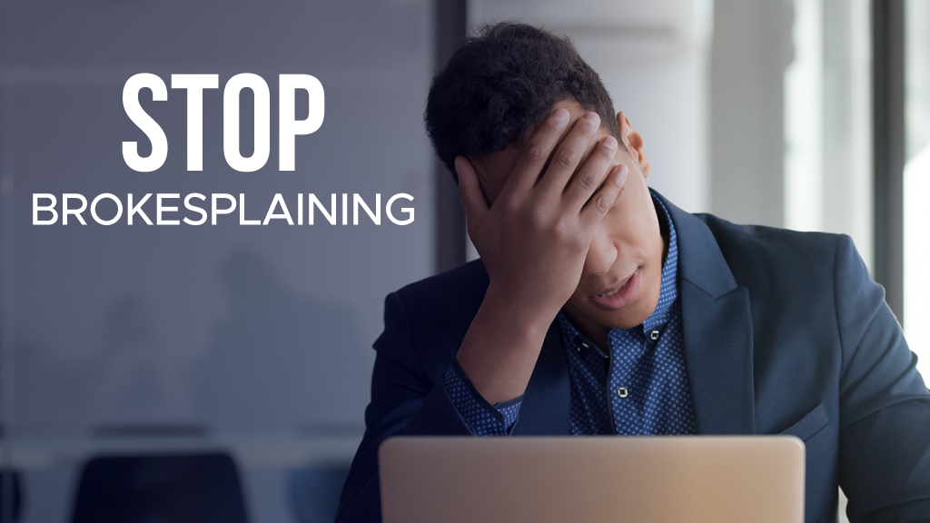 Stop Brokesplaining
