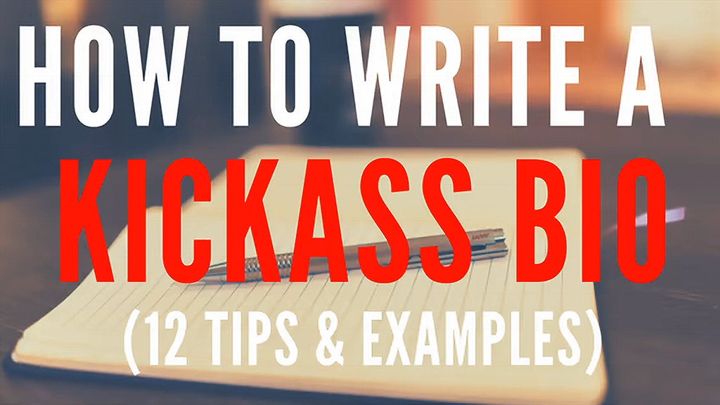 Marketing Coach: How to Write Your Kickass Bio (12 Tips and Example)